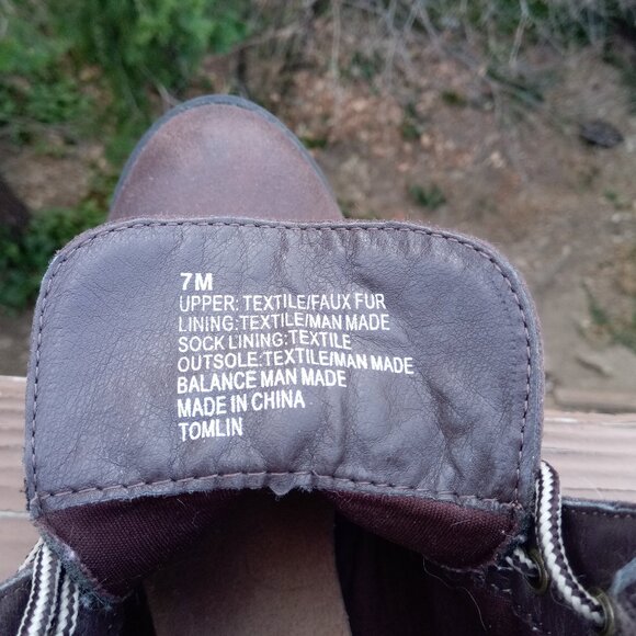 whitemt brown booties sz 7 - Picture 8 of 14